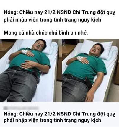 bi tung tin don nhap vien tinh trang nguy kich nghe si chi trung noi gi1 bi tung tin don nhap vien tinh trang nguy kich nghe si chi trung noi gi1