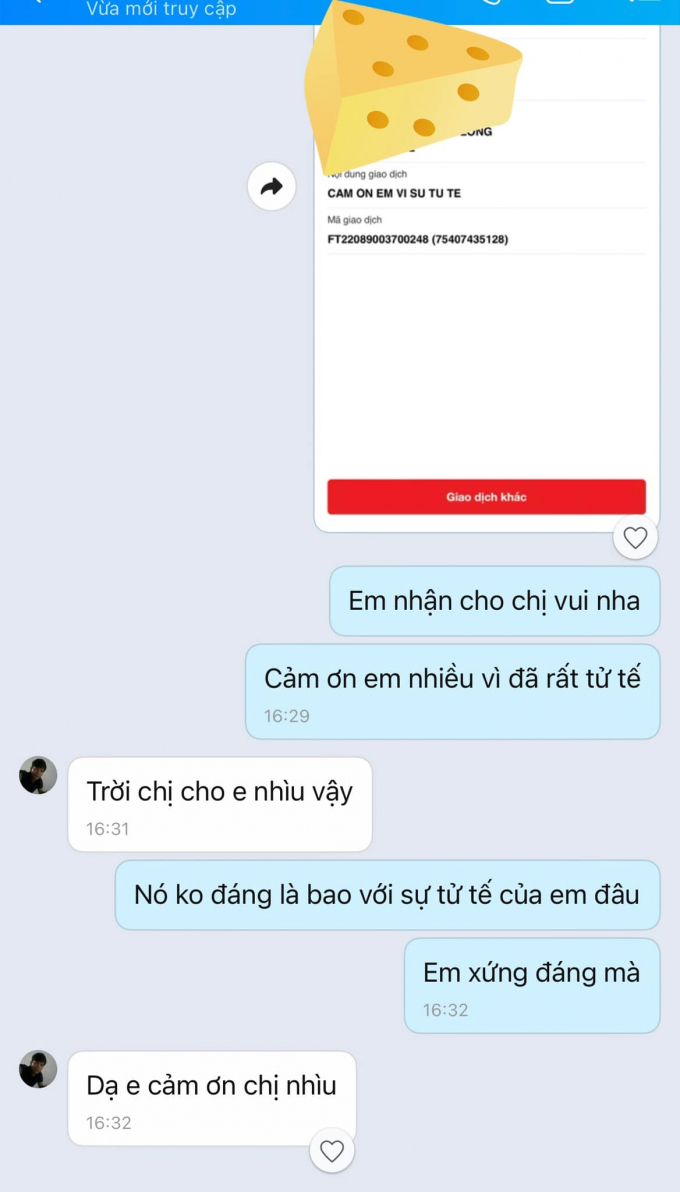 sao nu v biz gap su co chuyen nham 60 trieu cho shipper2 sao nu v biz gap su co chuyen nham 60 trieu cho shipper2