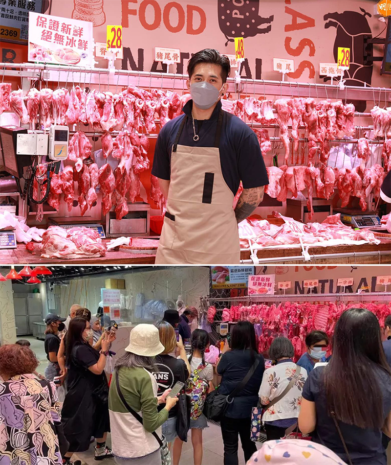 hotboy ban thit heo bat ngo tro thanh hien tuong mang vi qua dep trai1