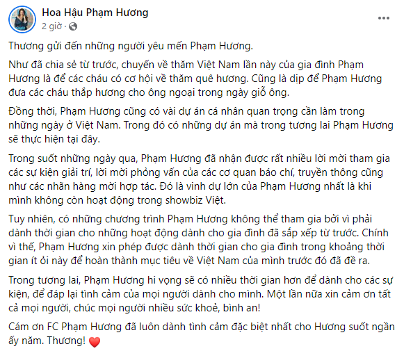 hoa hau pham huong lan dau tiet lo ke hoach khi ve viet nam1