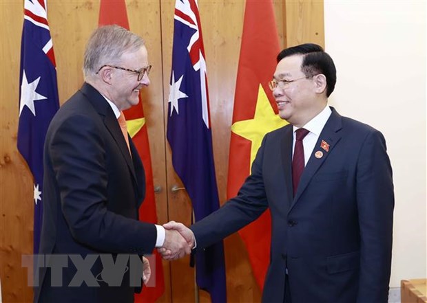 chu tich quoc hoi vuong dinh hue hoi kien thu tuong australia albanese2 chu tich quoc hoi vuong dinh hue hoi kien thu tuong australia albanese2