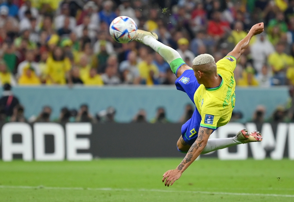 richarlison gianh giai ban thang dep nhat world cup 2022 richarlison gianh giai ban thang dep nhat world cup 2022