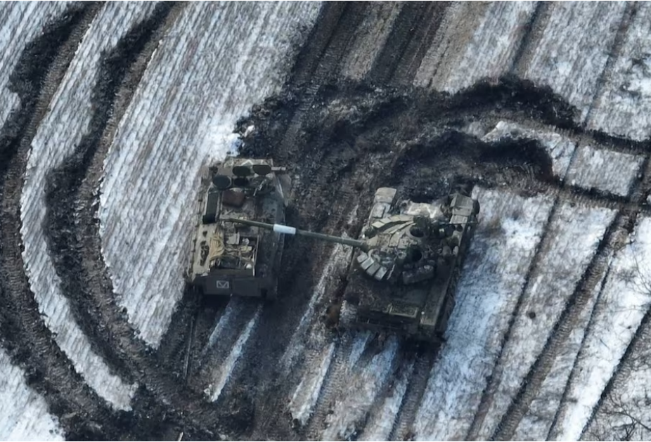 xung dot nga ukraine moscow ton that gan mot nua xe tang chien dau chu luc