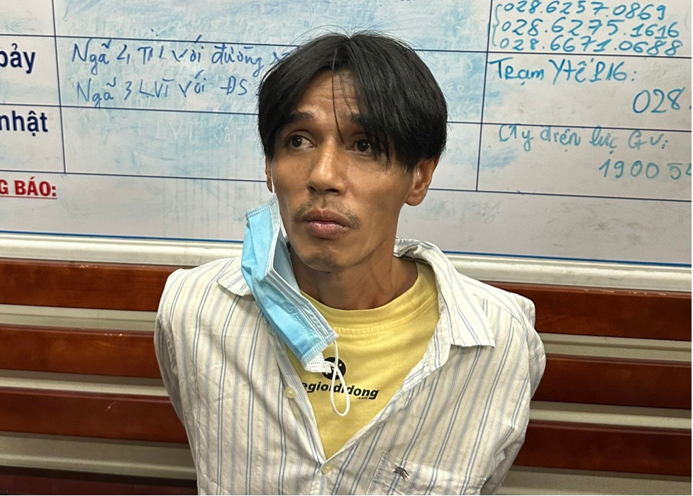 tphcm nghi pham giat bong tai vang cua nguoi phu nu o quan 12 da bi bat1