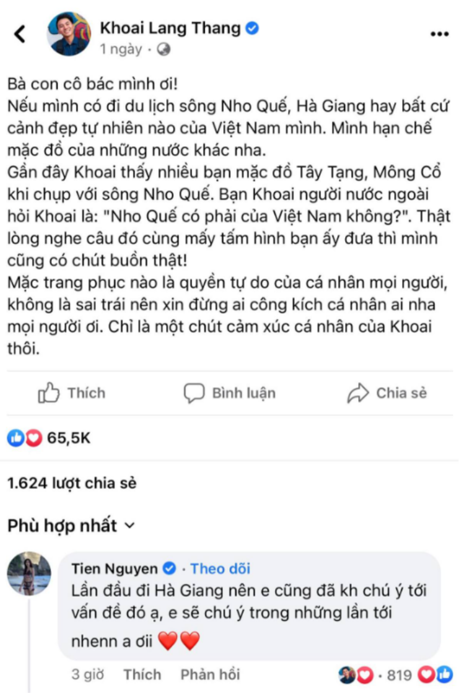 bi boc me trang phuc hoa hau thuy tien len tieng nhan sai2