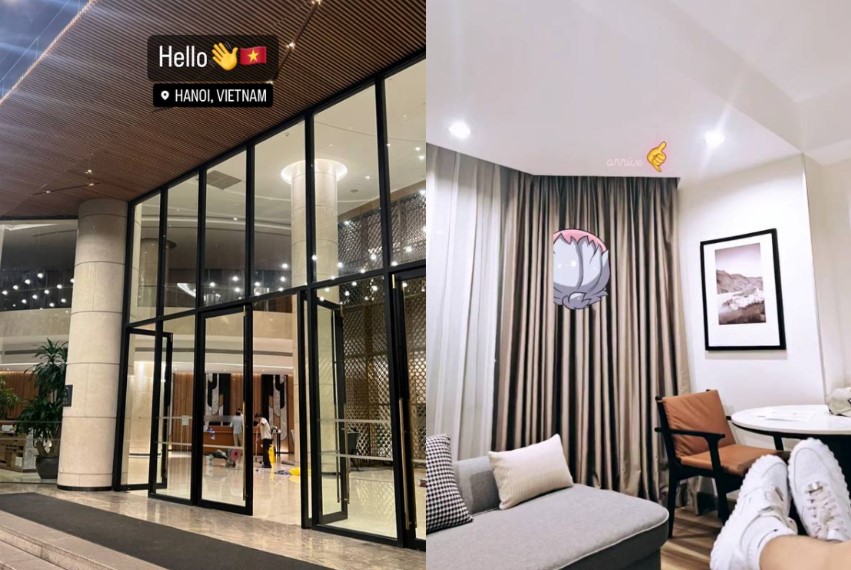 sot ran ran hinh anh e kip cua blackpink check in tai ha noi5 sot ran ran hinh anh e kip cua blackpink check in tai ha noi5