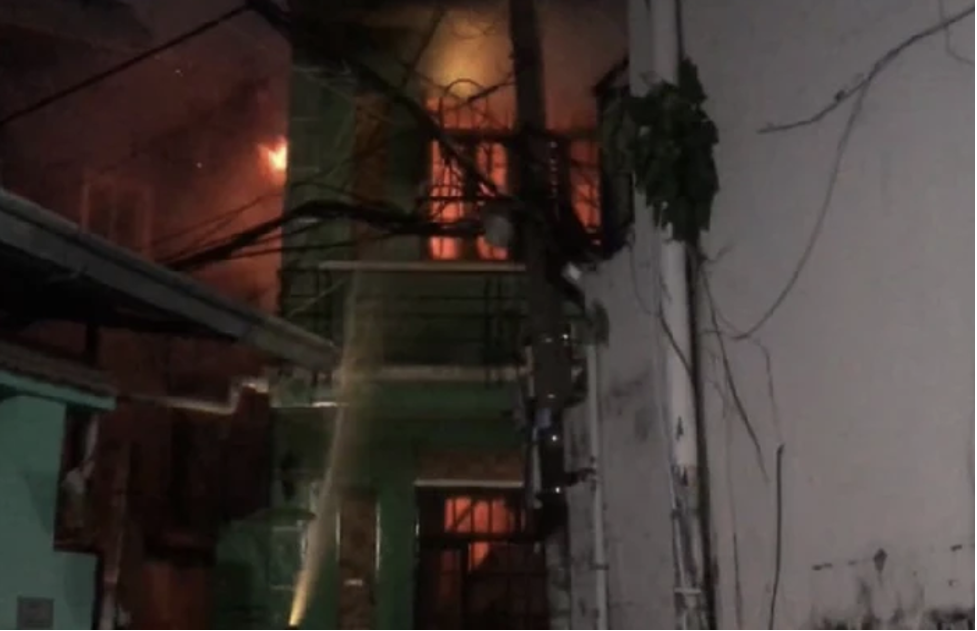 tp hcm dam chay bung manh trong can nha 2 tang nam sau trong hem quan go vap2