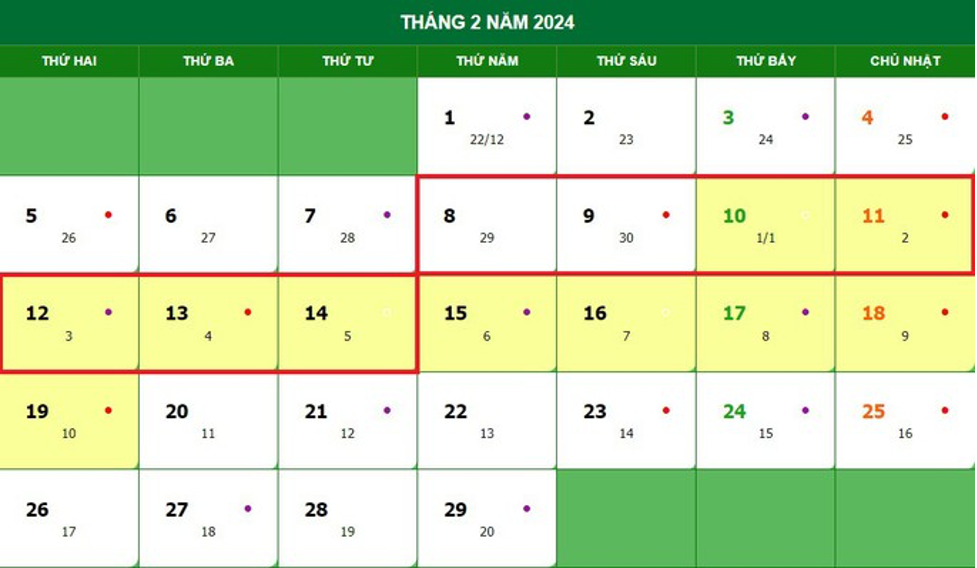 2 phuong an duoc de xuat cho ky nghi tet nguyen dan giap thin 2024 2 phuong an duoc de xuat cho ky nghi tet nguyen dan giap thin 2024