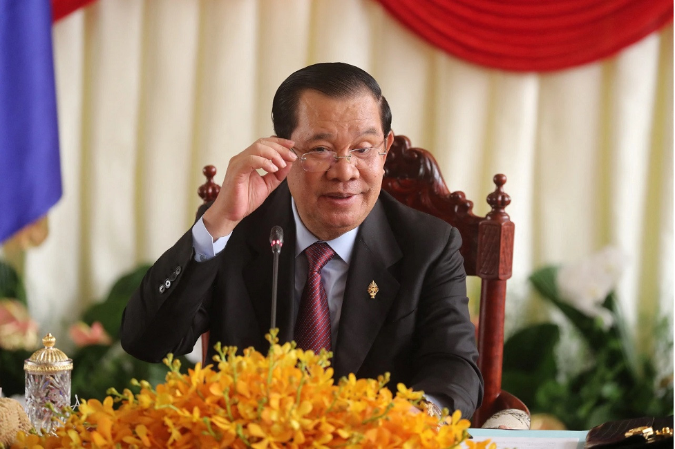 ong hun sen trung cu vao thuong vien campuchia ong hun sen trung cu vao thuong vien campuchia