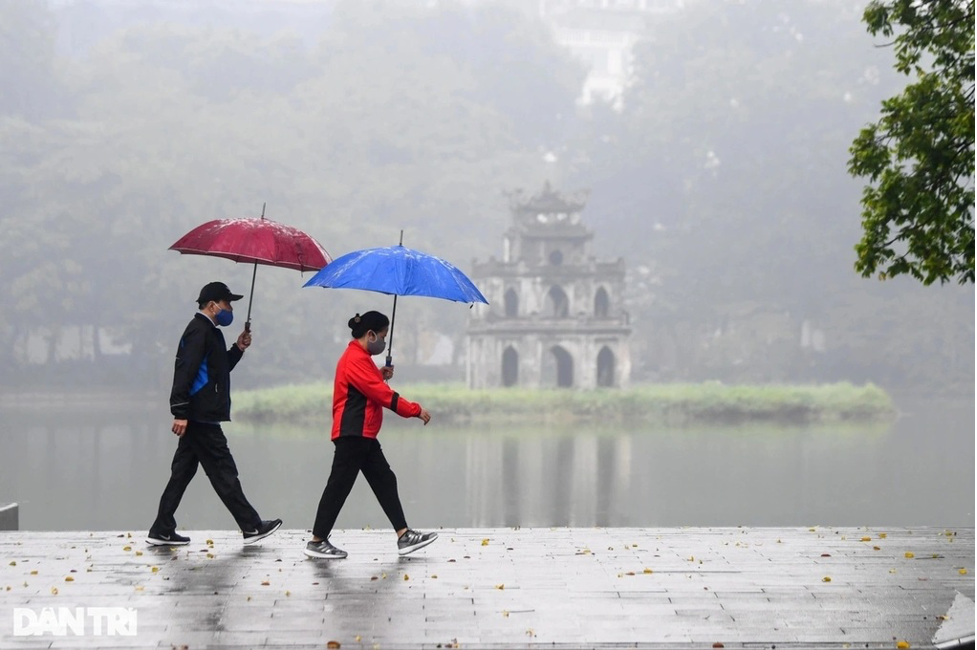 khong khi lanh mien bac tang cuong yeu nen nhiet thap mot ngay truoc