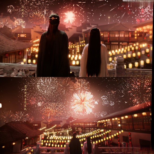 dai truyen hinh ban phao hoa chuc mung thanh tich tot cua du phuong hanh