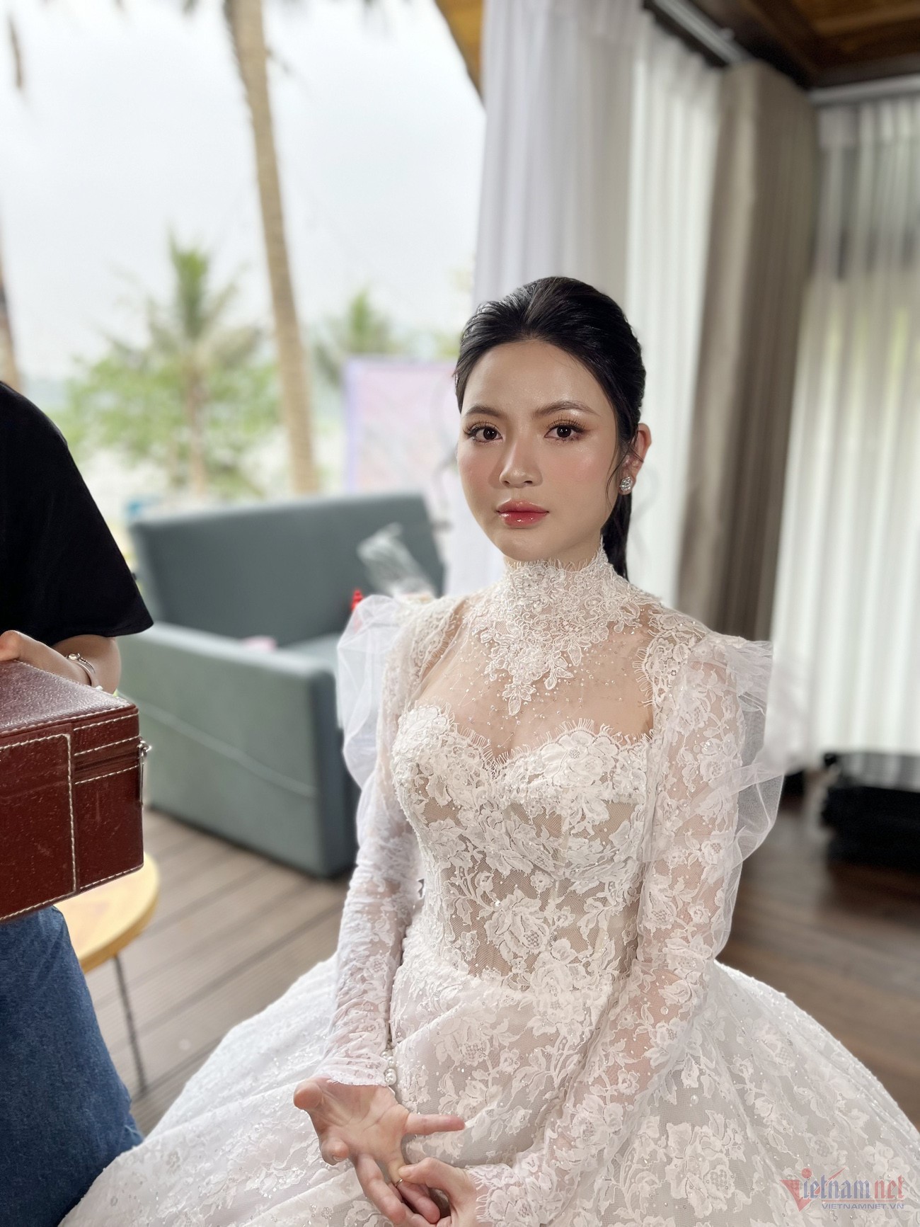 chu thanh huyen rang ngoi khong giau noi niem hanh phuc truoc gio lam le cuoi voi quang hai2