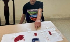 Mang gần 250 viên ma túy 