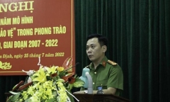 Trưởng Công an TP Nam Định đột ngột qua đời ở tuổi 43