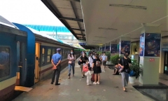 Tổ chức chạy thêm nhiều chuyến tàu đưa người dân trở lại Hà Nội sau nghỉ lễ 2/9