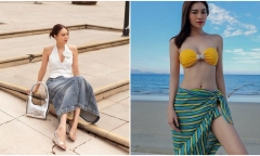 Ninh Dương Lan Ngọc khéo léo khoe vòng eo 