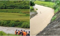 Vụ sạt lở cuốn trôi 2 phụ nữ, 1 trẻ em ở Sơn La: Tìm thấy 1 thi thể