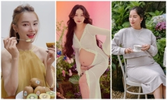 Những mỹ nhân Vbiz dù mang bầu vẫn giữ được nhan sắc trẻ đẹp rạng ngời