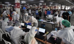 Số ca nhiễm COVID-19 trong ngày tại Thái Lan tăng vọt kỷ lục