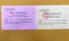 Nhiều địa phương áp dụng hình thức phiếu đi chợ để phòng, chống dịch COVID-19