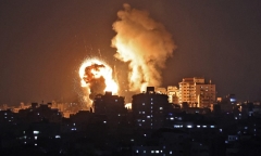 Israel tuyên bố không kích cơ sở chế tạo tên lửa của Hamas tại Dải Gaza