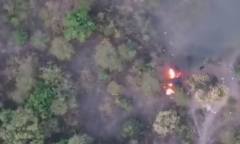 Video: Băng đảng ma tuý khét tiếng Mexico dội bom vào căn cứ đối thủ
