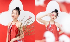 Talent nhí 12 tuổi cover ca khúc nhạc xuân của Hồ Hoài Anh, Châu Đăng Khoa