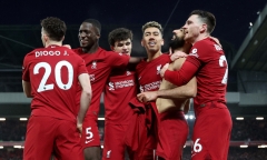 Liverpool tạo ra cú sốc lớn khi nhấn chìm MU với tỷ số 7-0