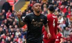 Bị dẫn trước 2-0, Liverpool cầm hòa kịch tính khiến Arsenal phải chia điểm