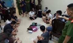 Hải Dương: Triệt phá ổ bạc mở sòng giữa mùa dịch, thu giữ hơn 1 tỷ đồng