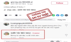 Đăng tin sai để 