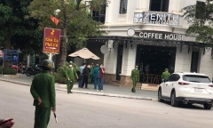 Vụ nổ súng trong quán cà phê làm một người bị thương: Do mâu thuẫn tình cảm