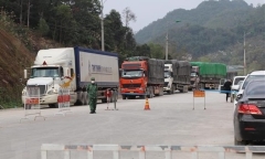 Lạng Sơn: Hơn 100 xe nông sản được thông quan qua cửa khẩu trong 1 ngày