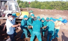 Đồng Nai: Đào ao làm đầm tôm, phát hiện nhiều bộ hài cốt liệt sĩ