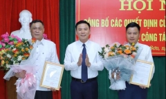 Thanh Hóa: Điều động, chỉ định nhân sự một số cơ quan, đơn vị