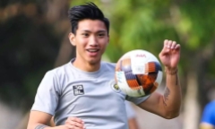 Văn Hậu tái xuất trong trận Hà Nội FC gặp Nam Định