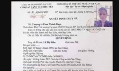 Truy nã đặc biệt đối với nữ quái Lê Thị Hiền
