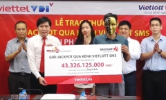 Một lao động tự do ở Hà Nội trúng giải Vietlott 43,1 tỷ