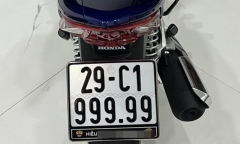 Xe Honda Wave Alpha biển ngũ quý 9 chốt giá 