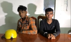 Trà Vinh: Bắt giữ 2 đối tượng dùng hung khí chém người gây thương tích