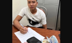 Bắt nghi phạm dùng súng cướp cửa hàng Thế giới Di động ở Vĩnh Phúc