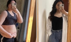 Tăng 10kg vì ngồi phòng thí nghiệm quá nhiều, cô gái bỏ đại học để giảm cân