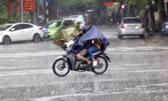 Tin tức dự báo thời tiết hôm nay 4/8: Miền Bắc tiếp tục mưa dông
