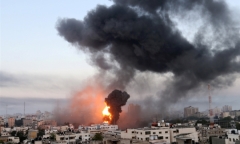 Căng thẳng leo thang, Israel không kích phòng xét nghiệm COVID-19 duy nhất tại Dải Gaza