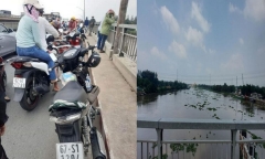 Long An: Nam thanh niên nhảy cầu Bến Lức mất tích