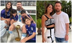 Vợ Messi sở hữu vóc dáng gợi cảm dù là