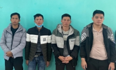 Tạm giữ nhóm đối tượng đập máng nước thủy lợi lấy sắt, bán lấy tiền tiêu xài 