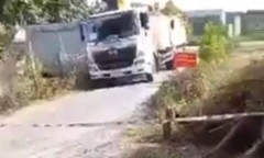 Vụ xe chở cây vú sữa 