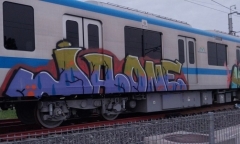 Vụ vẽ bậy trên tàu Metro số 1 ở TP.HCM: Nghi vấn đối tượng thực hiện là người nước ngoài 