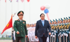 Thủ tướng Phạm Minh Chính: Chính sách quốc phòng của Việt Nam là vì hòa bình, tự vệ, vì nhân dân
